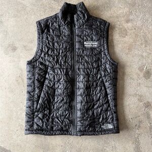 The North Face Charcoal Quilted Vest